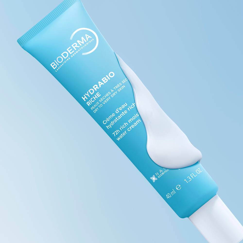 Bioderma Hydrabio Riche cremă hidratantă pentru piele uscată și foarte uscată, 40 ml