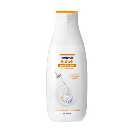 Gel de dus protector Activit, 600 ml, Lactovit