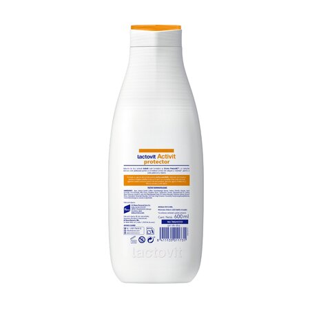 Gel de dus protector Activit, 600 ml, Lactovit 822639