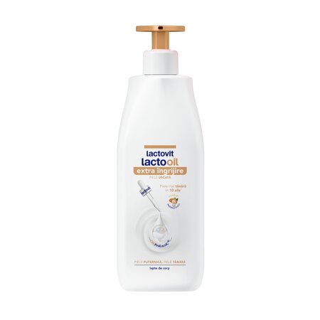 Lapte de corp Lactooil, 400 ml, Lactovit