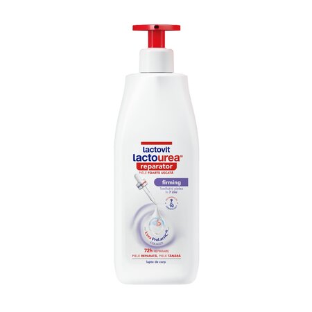 Lapte de corp reparator Lactourea Firming, 400 ml, Lactovit
