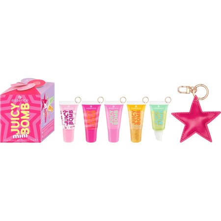 Set mini de luciuri de buze Juicy Bomb, 01 Holiday Happiness, Ess 822702
