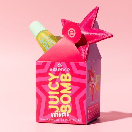 Set mini de luciuri de buze Juicy Bomb, 01 Holiday Happiness, Ess 822703