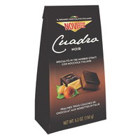 Praline de ciocolata cu alune, fara gluten Cuadro Noir, 150 g, Novi