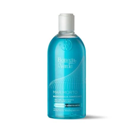 Gel de dus tonifiant cu Saruri de la Marea Moarta si Spirulina, 400 ml, Bottega Verde