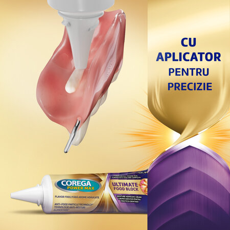Crema adeziva pentru proteze dentare Ultimate, 40 g, Corega 822771