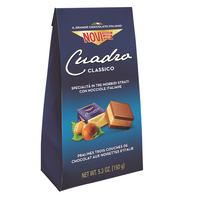 Praline de ciocolata cu alune, fara gluten Cuadro Classico, 150 g, Novi