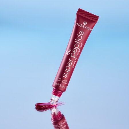 Luciu de buze cu peptide The Super Peptide, Nuanta 08 Cherrylicious!, 10 ml, Essence 822812