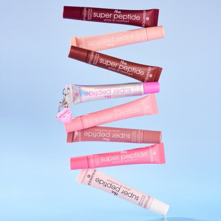 Luciu de buze cu peptide The Super Peptide, Nuanta 08 Cherrylicious!, 10 ml, Essence 822813