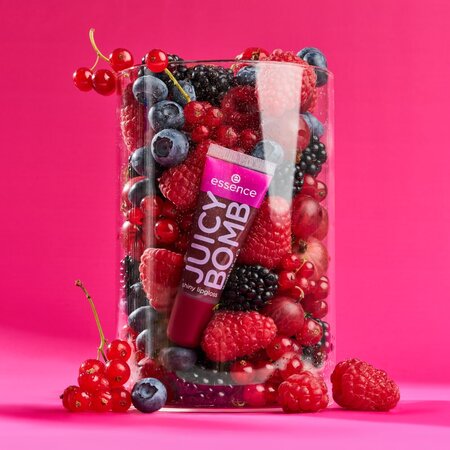 Luciu de buze Juicy Bomb, Nuanta 110 Crushed Berry, 10 ml, Essence 822897