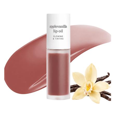 Ulei de buze cu mar si vanilie, Applevanilla, 3.7 ml, Nooni