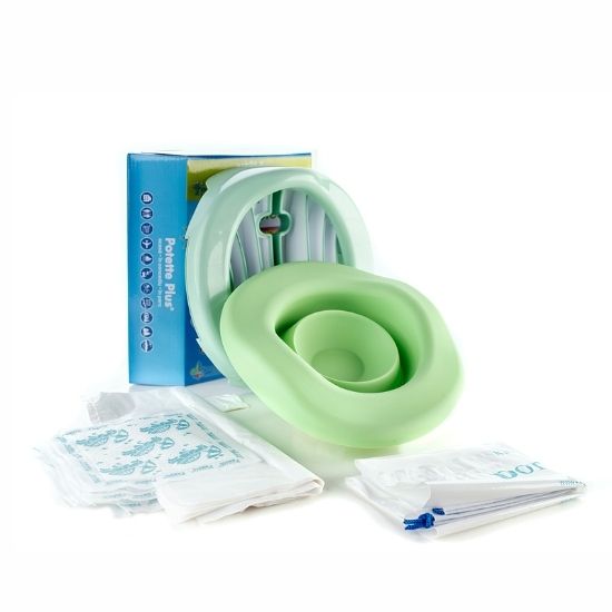 Pachet Olita portabila 3 in1, verde, Potette Plus