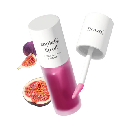 Ulei de buze cu ulei din seminte de mar si extract de smochine, Applefig, 3.7 ml, Nooni 822961