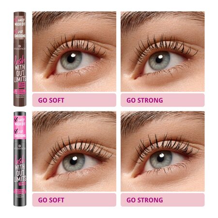 Mascara pentru alungire si volum Tubing Lash Without Limits, Nuanta 05 Brown, 13 ml, Essence 823033