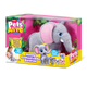 Jucarie interactiva de plus, Mama elefant si puii sai, +3 ani, Pets Alive 823046