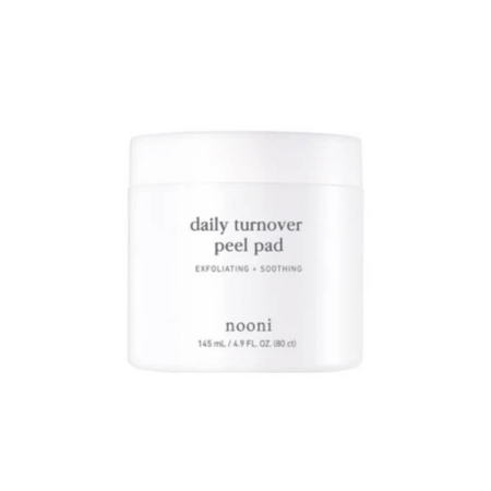 Dischete exfoliante pentru fata Daily Turnover Peel Pad, 145 g, Nooni