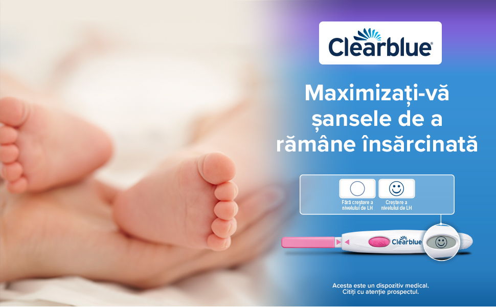 Test digital de ovulație Clearblue