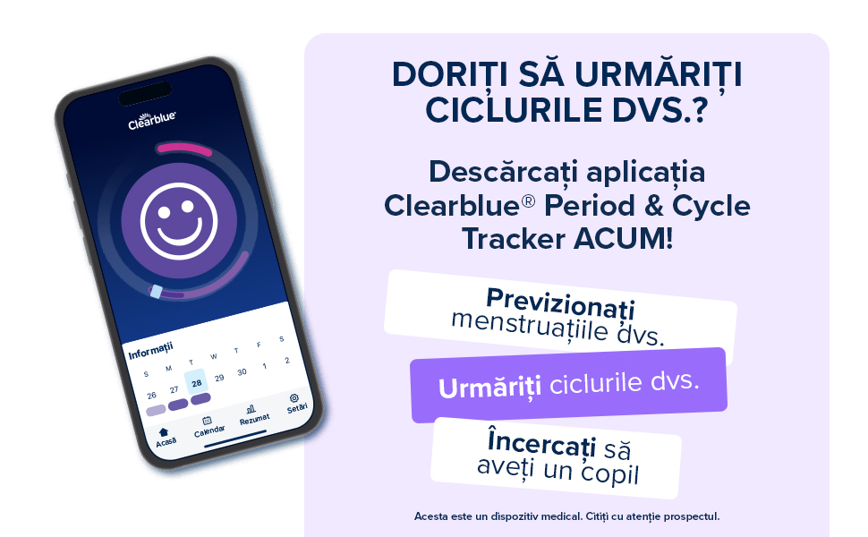 Interpretarea rezultatului testului digital Clearblue