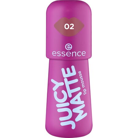 Ruj crema Lip Mousse Juicy Matte, Nuanta 02 Featherlight Pink, 2.7 ml, Essence