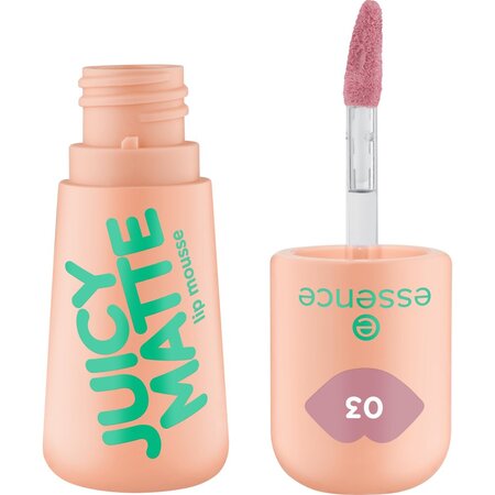 Ruj crema Lip Mousse Juicy Matte, Nuanta 03 Nude Pink, 2.7 ml, Essence 823218