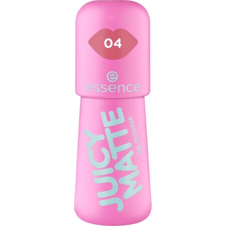 Ruj crema Lip Mousse Juicy Matte, Nuanta 04 Dreamy Blossoms, 2.7 ml, Essence