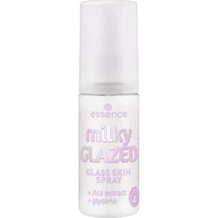 Spray de fixare Glass Skin Milky Glazed, 50 ml, Essence