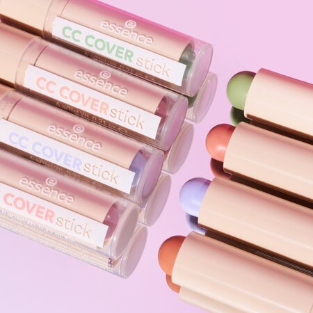 Stick corector Nuanta 10 Green CC Coverstick, 6 g, Essence 823251