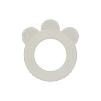 Inel gingival din silicon Platinum, Sand, +3 luni, 1 bucata, Kikka Boo