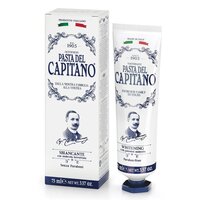 Pasta de dinti pentru albire 1905, Whitening, 75 ml, Pasta del Capitano