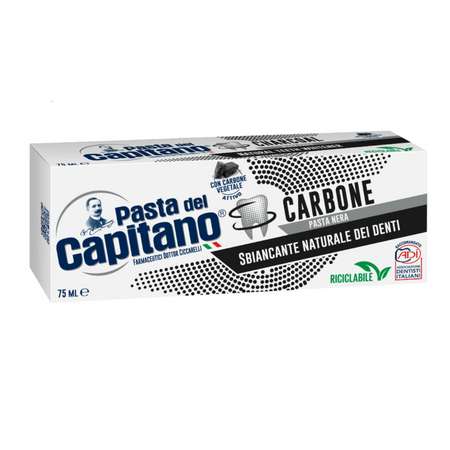 Pasta de dinti cu carbune activ, Pasta del Capitano 823433