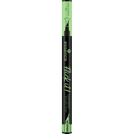 Tus de ochi rezistent la apa Precision Flick it!, 01 Black, 0.5 ml, Essence