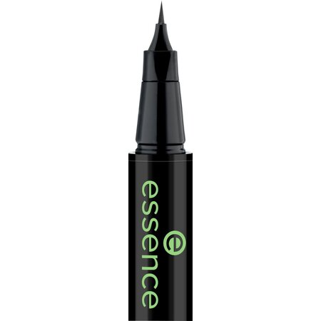 Tus de ochi rezistent la apa Precision Flick it!, 01 Black, 0.5 ml, Essence 823472