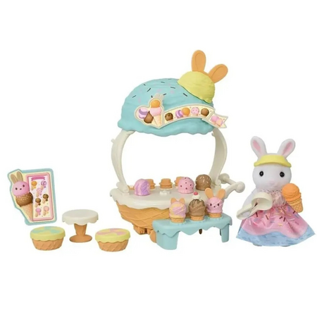 Caruciorul cu inghetata, + 3 ani, Sylvanian Families 823536