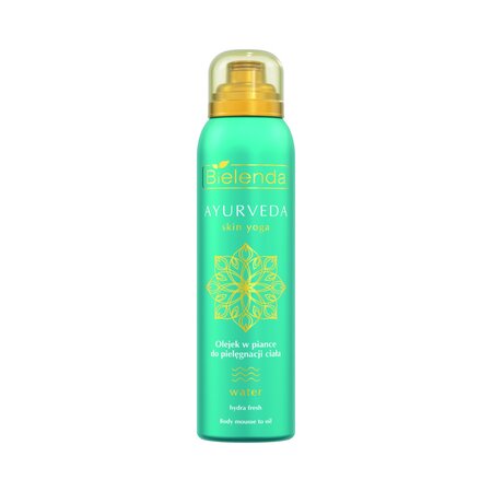 Ulei de corp spumant Water Ayurveda Skin Yoga, 150 ml, Bielenda