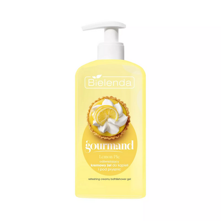Gel de dus cremos racoritor Lemon Pie Gourmand, 300 ml, Bielenda