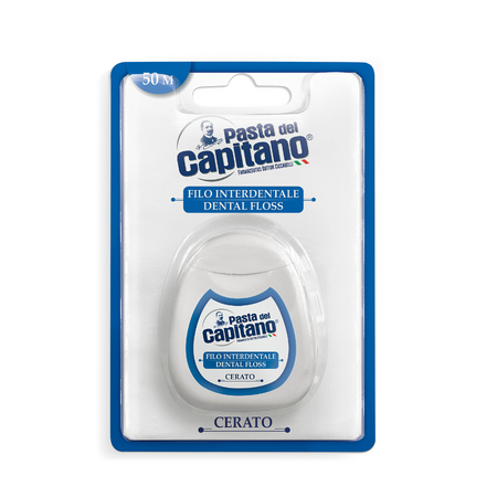 Ata dentara cerata pentru curatarea spatiilor interdentare, 50 m, Pasta del Capitano