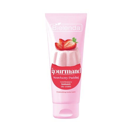 Lotiune de corp hidratanta Strawberry Pudding Gourmand, 200 ml, Bielenda
