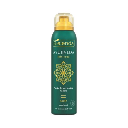 Gel de dus spumant Earth Ayurveda Skin Yoga, 150 ml, Bielenda