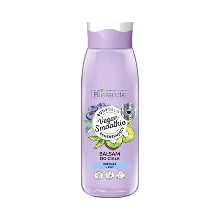 Lotiune de corp Blueberry+Kiwi Vegan Smoothie, 400 ml, Bielenda
