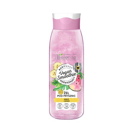 Gel de dus Watermelon+Banana Vegan Smoothie, 400 g, Bielenda