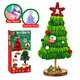 Kit creativ DIY Brad de Craciun handmade cu accesorii decorative, 8 ani+, OEM 823624