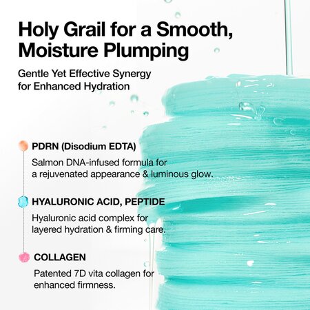 Dischete hidratante PDRN 100 Hyaluronic Acid Glow Pad, 180 ml, Anua 823696