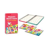 Joc magnetic de memorie, Memo Game, 3 ani+, 36 cartonase magnetice, OEM