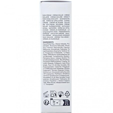 Crema de fata Zero-Cast Moisturizing Finish Sunscreen SPF 50 PA++++, 50 ml, Anua 823736