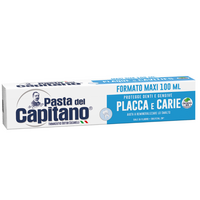 Pasta de dinti impotriva placii bacteriene si cariilor MAXI, 100 ml, Pasta del Capitano