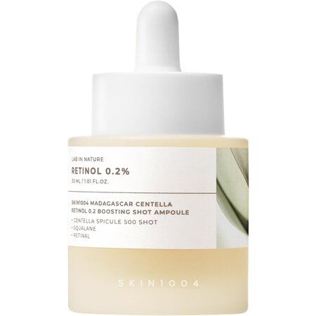 Ser de fata cu Retinol 0.2 si Centella Madagascar Boosting Shot Ampoule Lab in Nature, 30 ml, Skin1004
