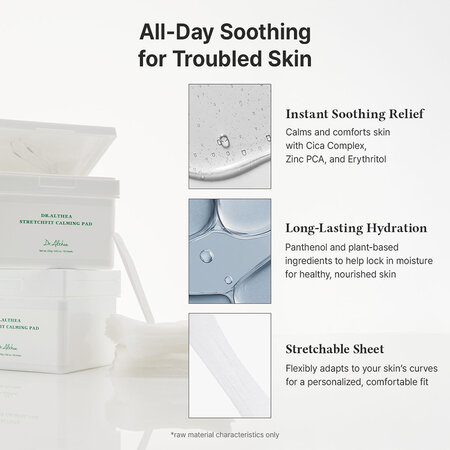 Dischete tonice Stretchfit Calming Pad, 50 buc, Dr. Althea 823766