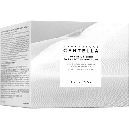 Dischete tonice cu Niacinamida si Centella Madagascar Tone Brightening, 60 bucati, Skin1004 823843