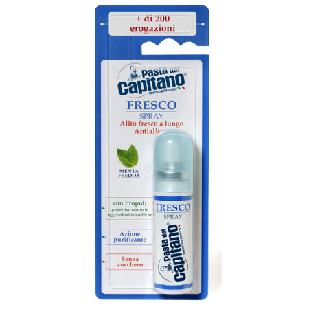 Spray pentru respiratie proaspata Fresh, 15 ml, Pasta del Capitano