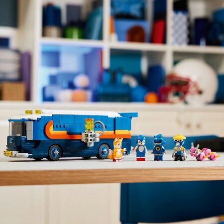 Camionul de comanda al echipei Sonic, +8 ani, 77006, 747 piese, Lego 823856